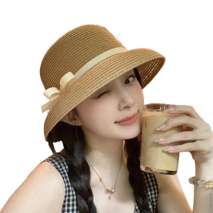 Wholesale Handmade Straw Hat for Women Fisherman Hat