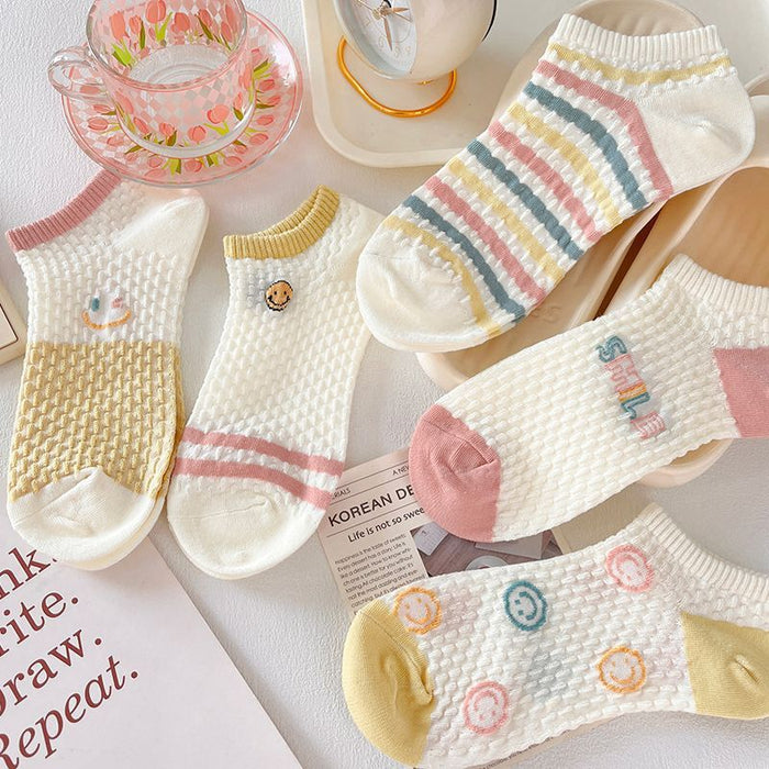 Wholesale Socks, Short Socks, Cute Cartoon, Shallow Mouth, Short Tube Socks