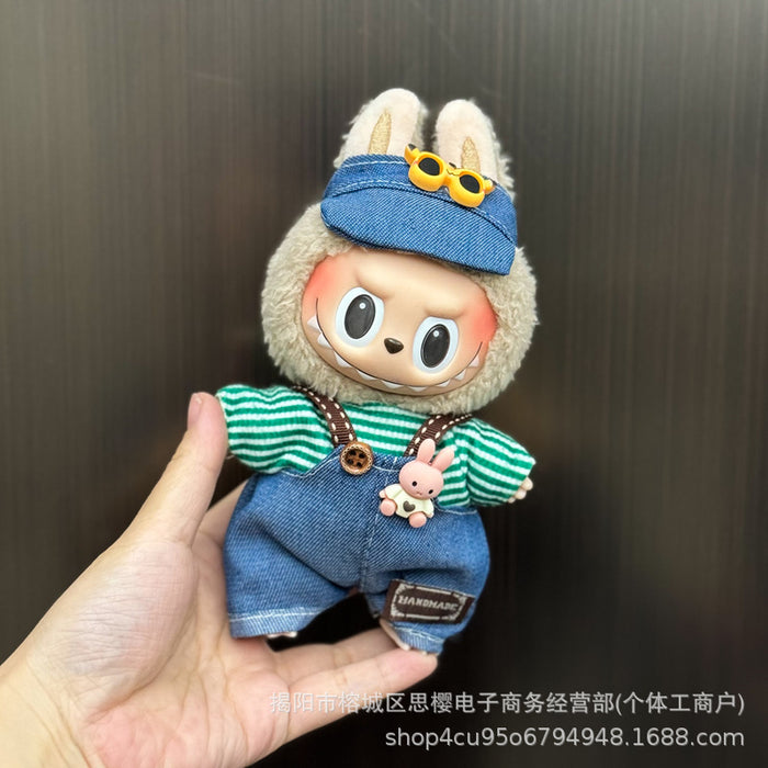 Wholesale Doll Clothes 17cm Pendant Plush Doll Replacement Set