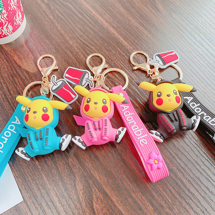 Wholesale PVC Cute Cartoon Keychain JDC-KC-RunX007