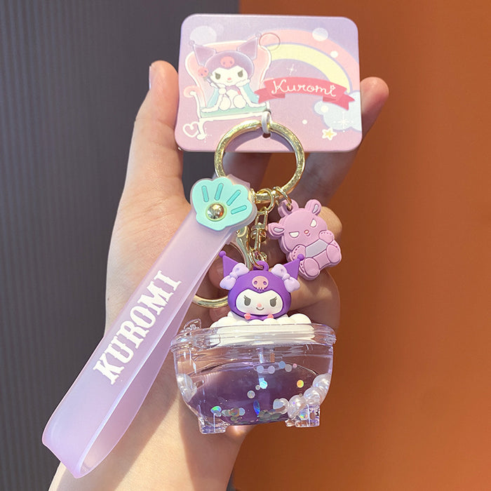 Wholesale Cartoon Cute Oily Liquid Keychain JDC-KC-LingY016