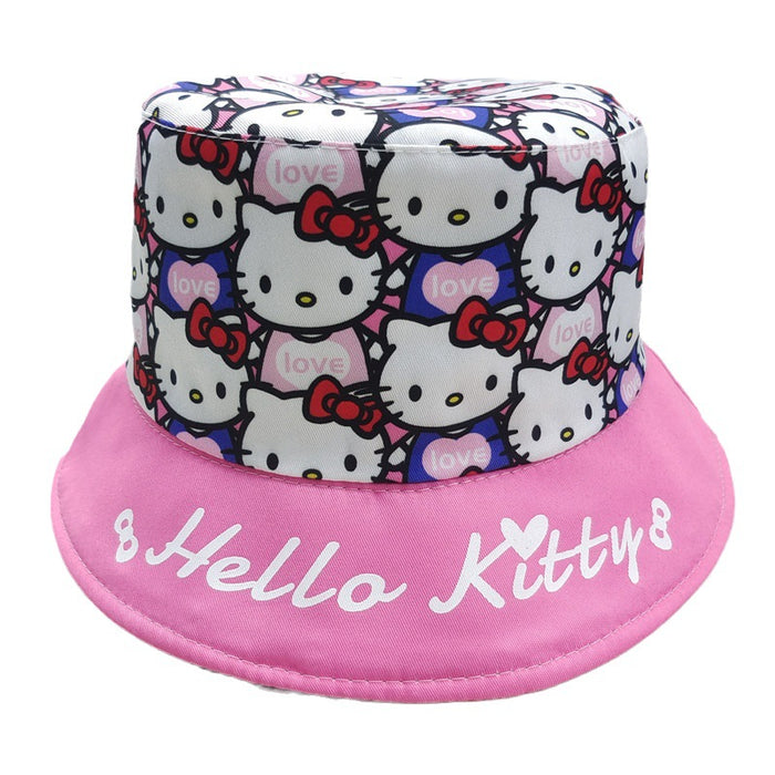 Wholesale Cartoon Children's Printing Cotton Bucket Hat JDC-FH-BoD019