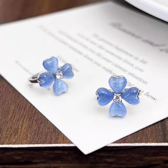 Wholesale Flower earrings women's simple Joker earrings earrings jewelry