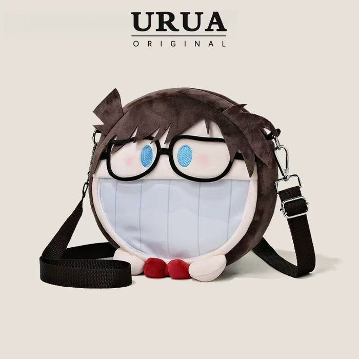 Wholesale Japanese Hatsune Miku 2D Cute Girl's Crossbody Cartoon Doll Backpack Student Bag Transparent Pain Bag Series JDC-BP-ZZ002