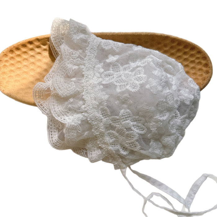 Wholesale Lace Court Hat Girls' Windproof Sunshade Style  Hat