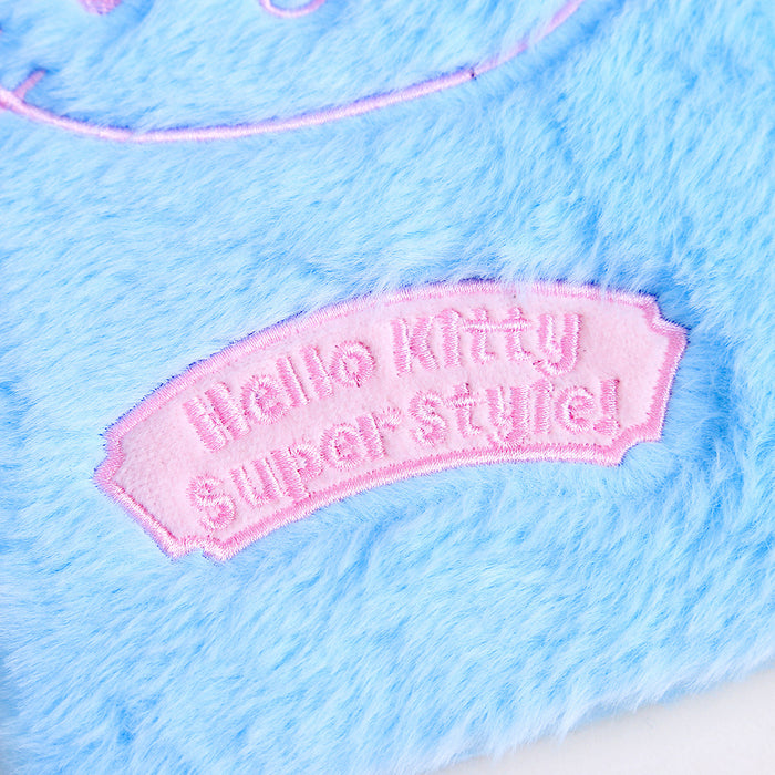 Wholesale Cartoon Candy-Colored Cat Plush Notebook