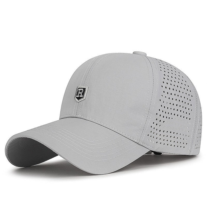 Wholesale Quick drying hat, punched baseball cap, sun protection, duck tongue