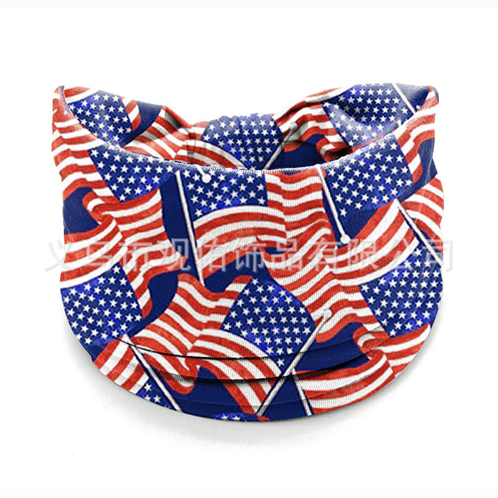 Wholesale American Flag Independence Day Fabric Headband JDC-HD-GuanY008