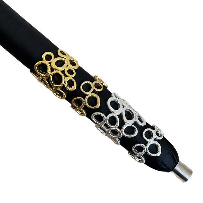 Wholesale Openwork Oval Floral Metal Ring