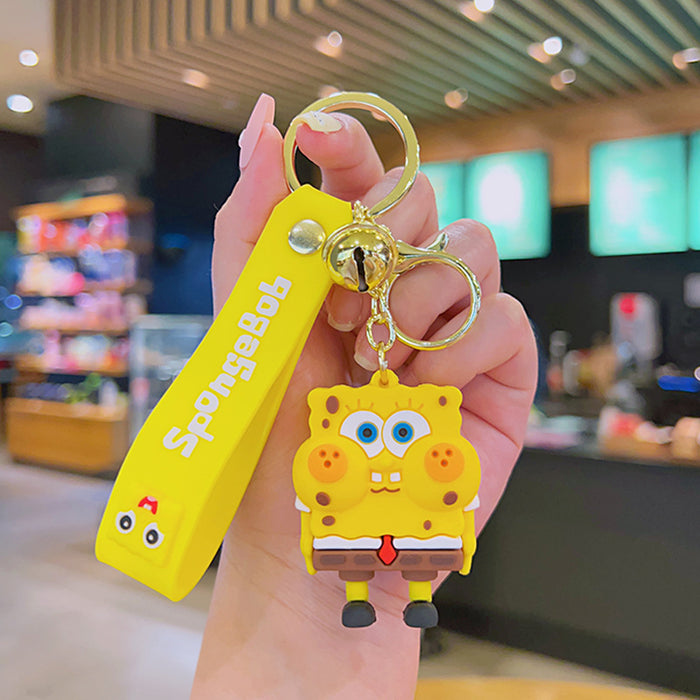 Wholesale Cartoon Doll Silicone Keychain JDC-KC-SuCheng002