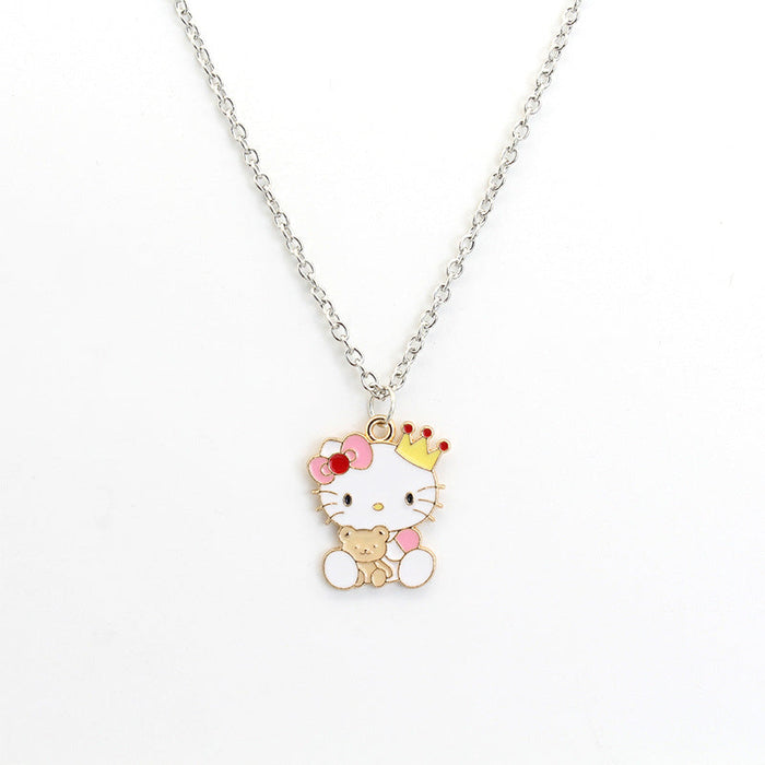 Wholesale Childlike Cat Alloy Necklace JDC-NE-BoY001