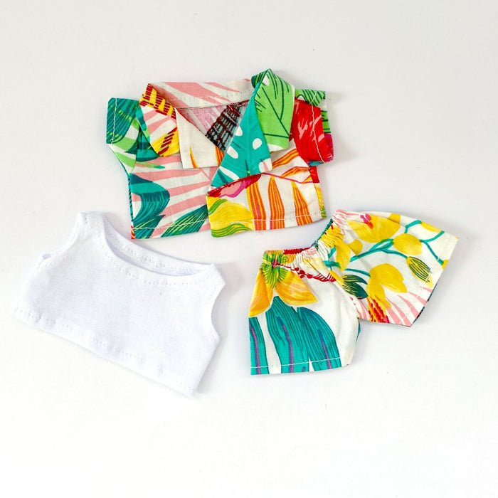 Wholesale 2pcs sit party pendant clothes Hawaiian beach clothes beach pants baby clothes