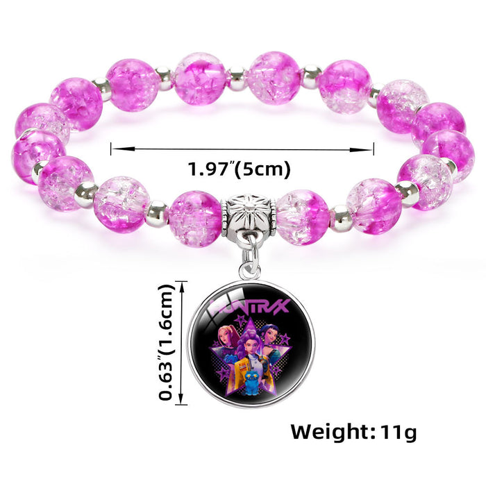 Wholesale KPOP Beaded Pendant Bracelet