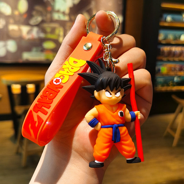 Wholesale Rubber Cartoon Doll Keychain JDC-KC-Tingm176