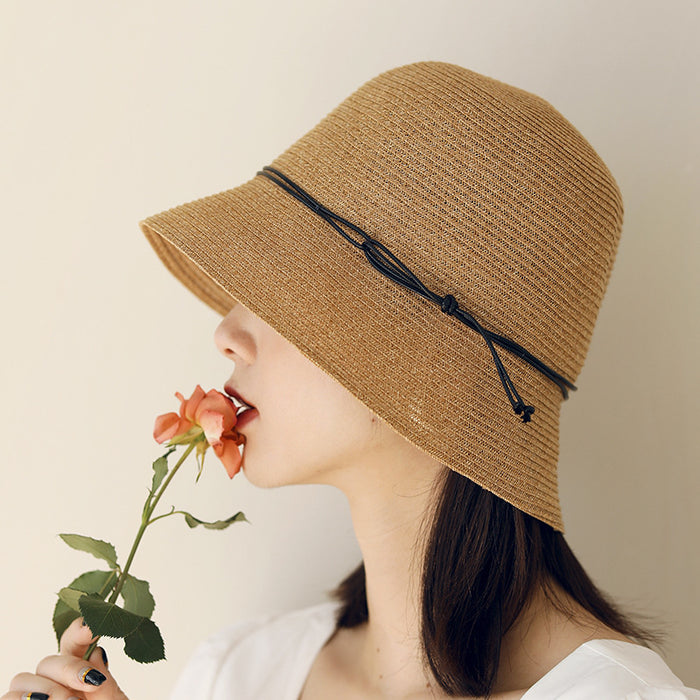 Wholesale Bucket hat for summer leisure, sun protection, foldable face covering hat, sun hat