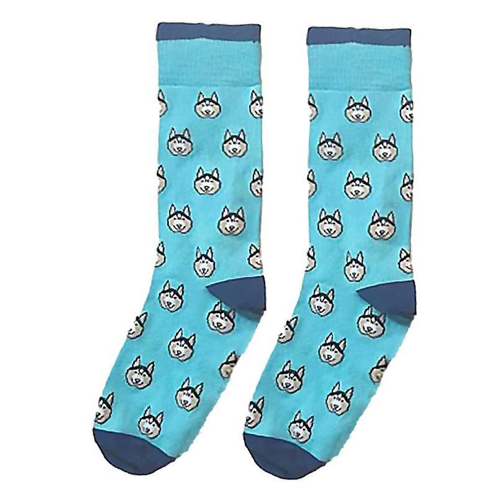 Wholesale Octopus Animal Pizza Food Cartoon Cotton Middle Socks JDC-SK-HuiHe043