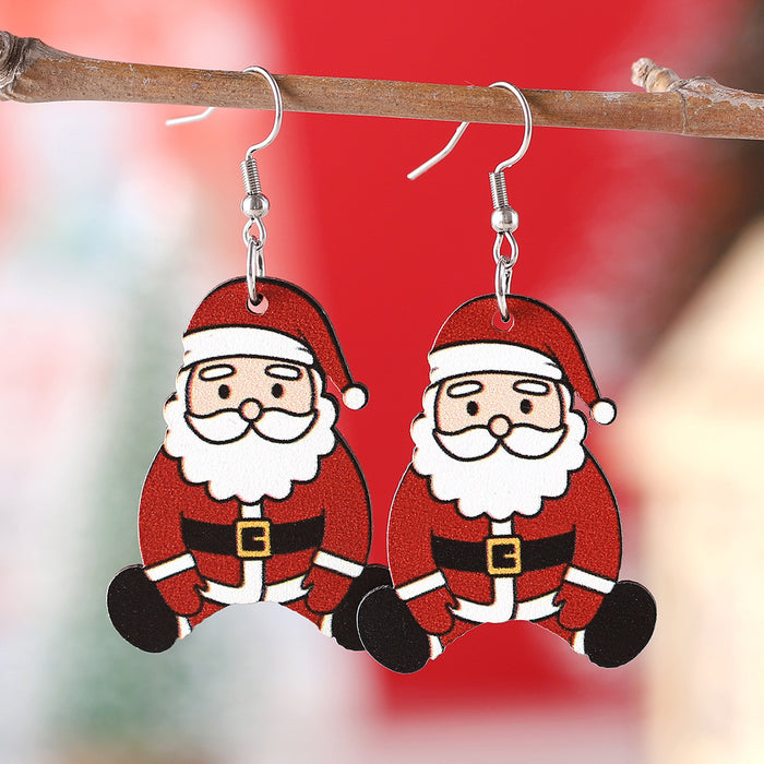 Wholesale Cute and quirky Christmas pendant earrings