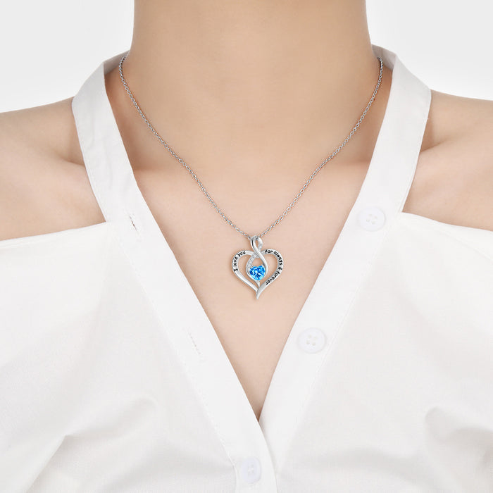 Wholesale Star Stone Peach Heart Necklace Women's accessories