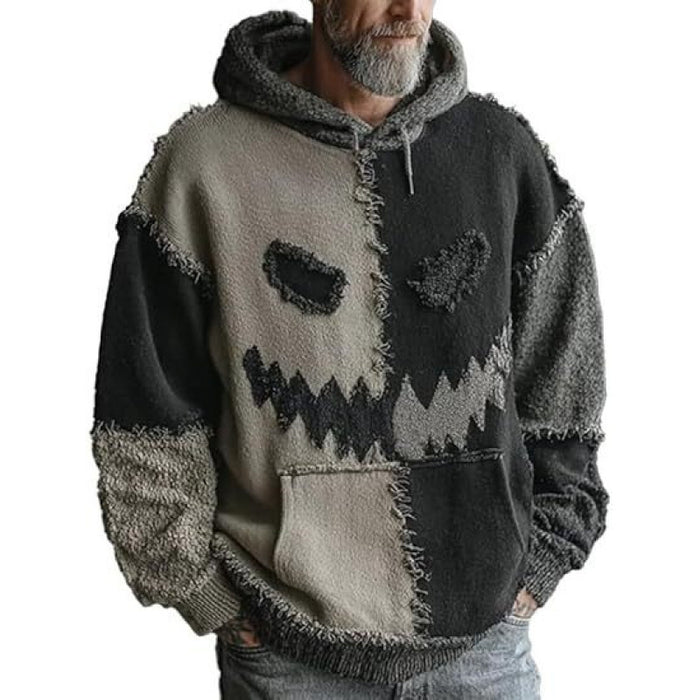 Wholesale Autumn and winter V-neck top casual drop shoulder women' s sweatshirt faux fur