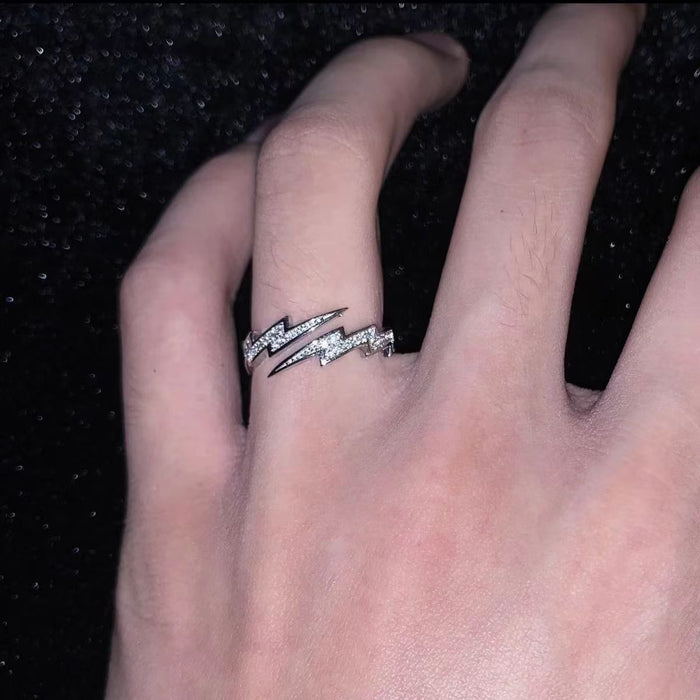 Wholesale Adjustable ring opening, niche design, trendy new style