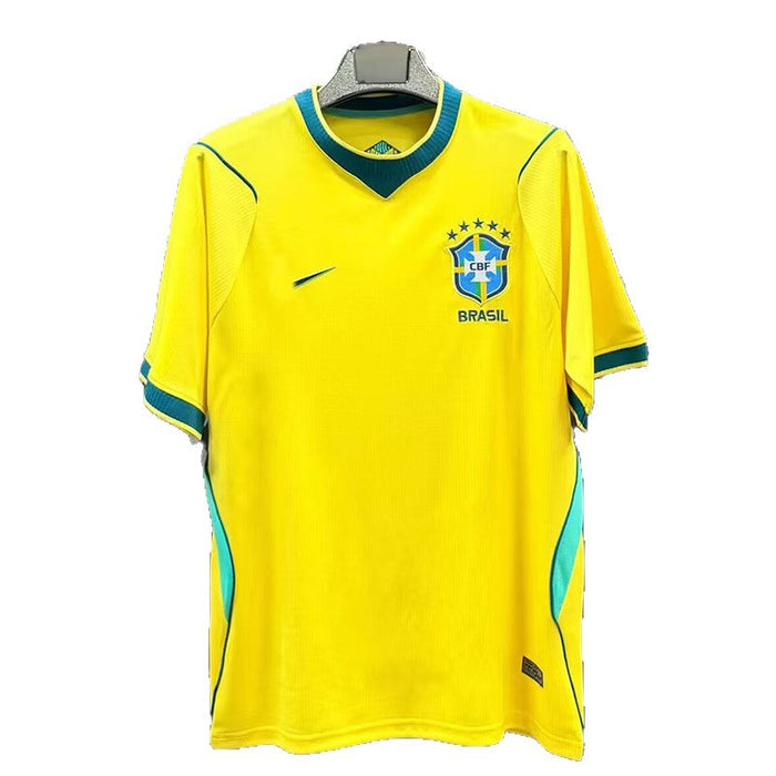Wholesale World Cup Polyester Brazil Soccer Team Short Sleeve T-Shirt for Men Summer Casual