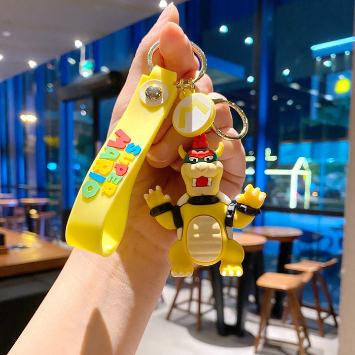 Wholesale Cartoon Princess Silicone Keychain Decorative Bag Charm MOQ≥2