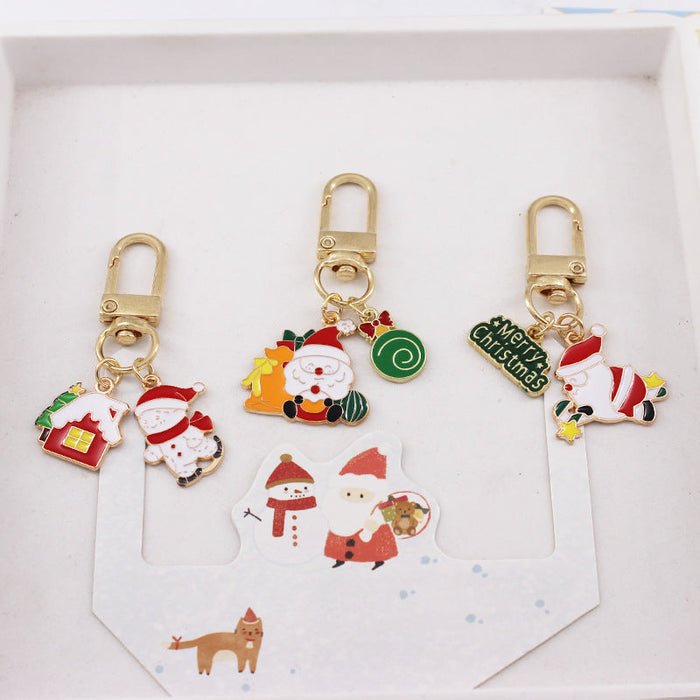 Wholesale Christmas Series Keychains JDC-KC-QiChen001