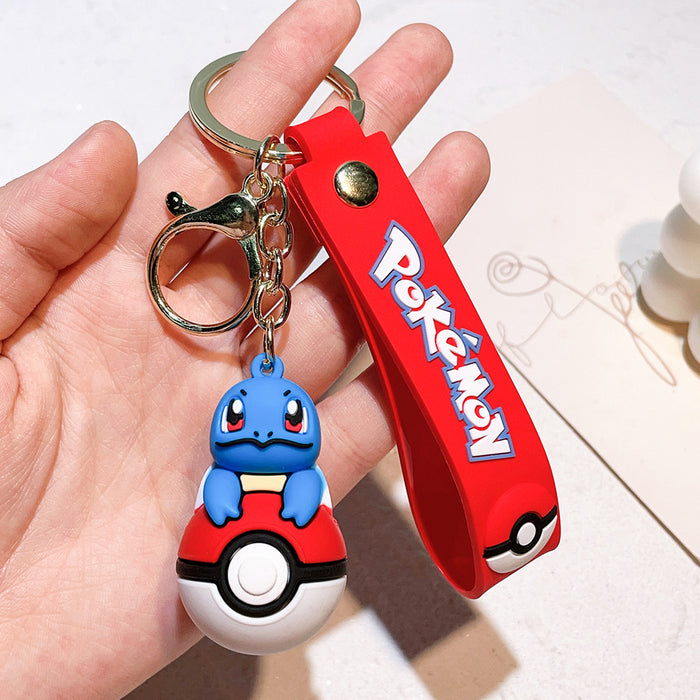 Wholesale Cartoon Silicone Doll Keychain JDC-KC-QiChao017