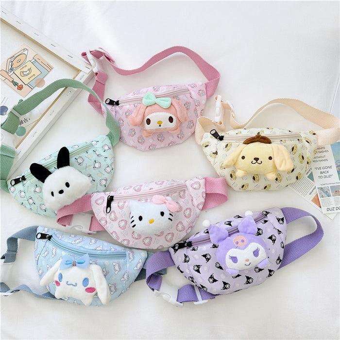 Wholesale Children's Autumn and Winter Waist Bag Cute Cartoon Shoulder Bag JDC-SD-DaJu013