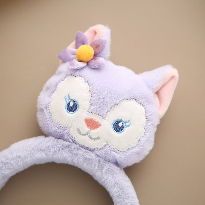 Wholesale Children's Autumn and Winter Cartoon Cute Plush Headband JDC-HD-Shil001