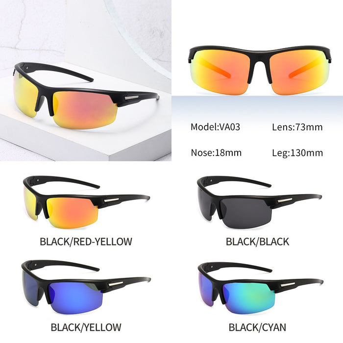 Wholesale New Fashion Sports Polarized Sunglasses Outdoor Cycling Windproof Glasses Driving Sunglasses