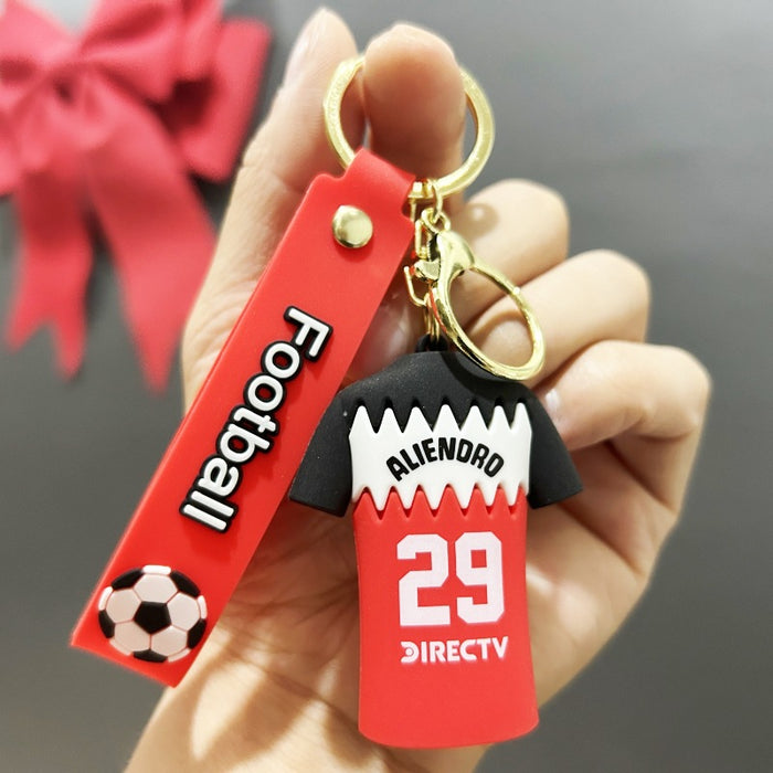 Wholesale PVC Cartoon Doll Keychain JDC-KC-WuYi227