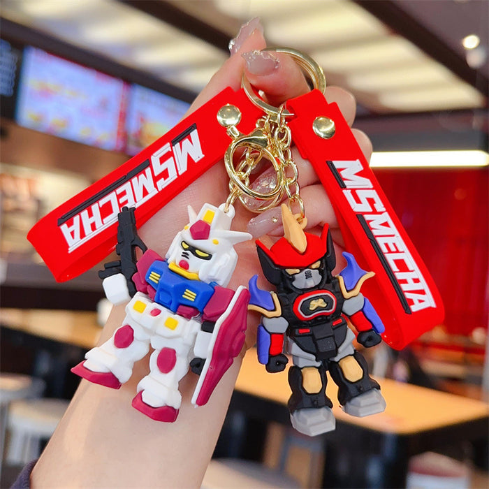 Wholesale Creative cartoon anime robot keychain