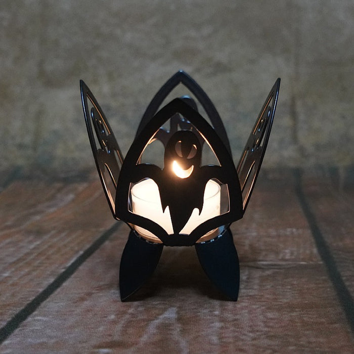 Wholesale Halloween Metal Iron Pumpkin Candle Table Decoration JDC-OS-YFT004