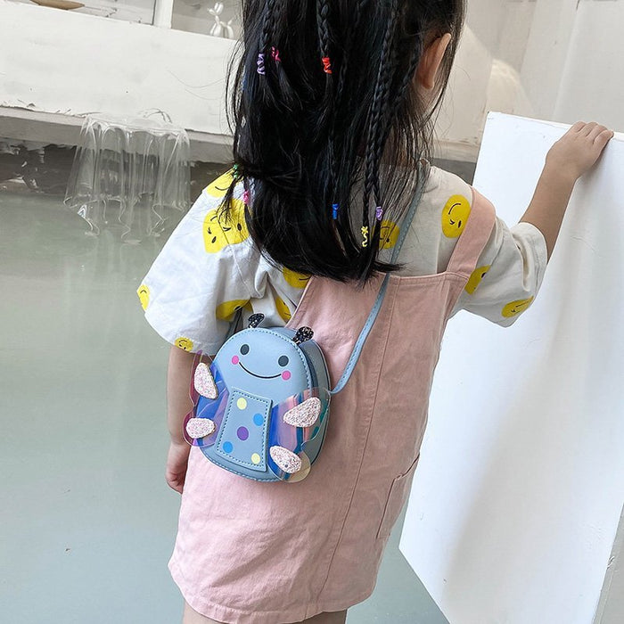 Wholesale  children's bag cute little bee girl shoulder messenger bag cartoon baby girl change small bag