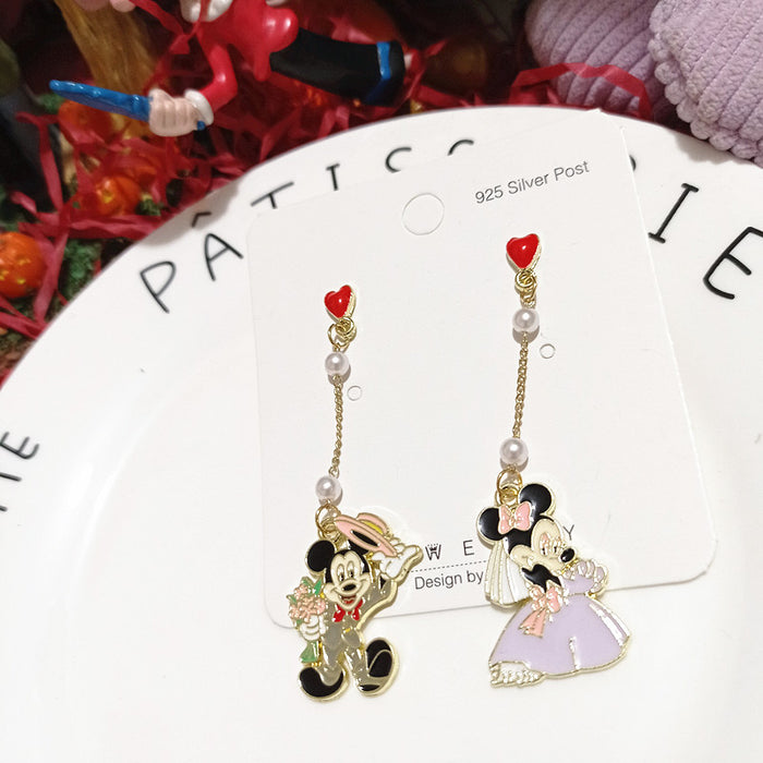 Wholesale Cartoon Alloy Earrings JDC-ES-Xingj040