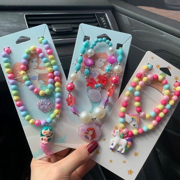 Wholesale Cartoon Princess Necklace