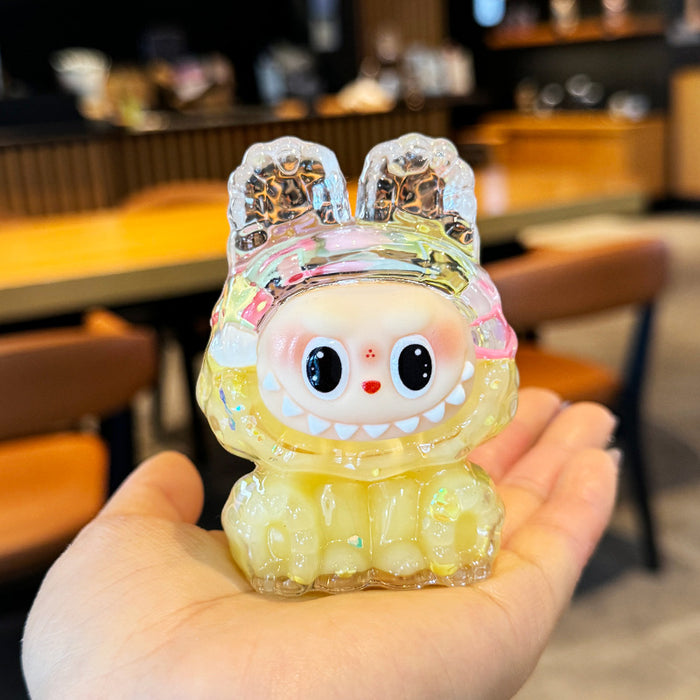 Wholesale Cute Oil-Soaked Molten Sand Doll Keychain