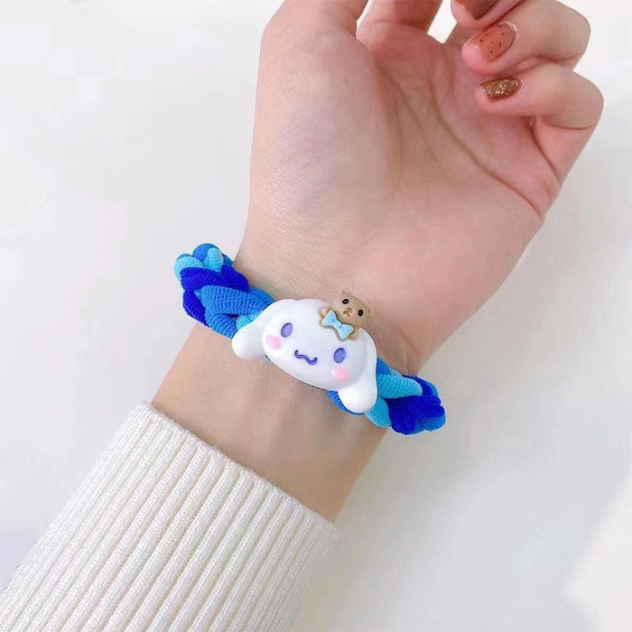 Wholesale Cartoon Braided Fabric Hair Tie JDC-HS-Weiye002