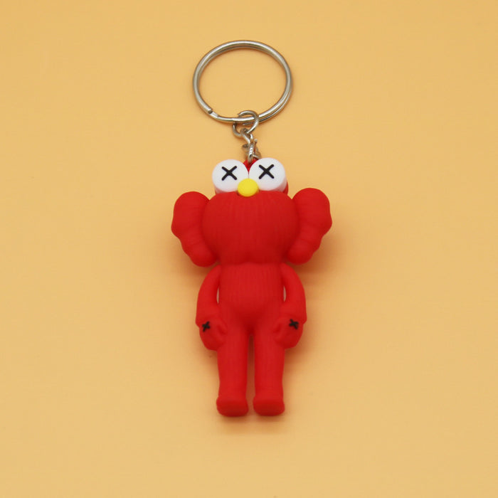 Wholesale Simple Cute Doll Bear Pendant Keychains