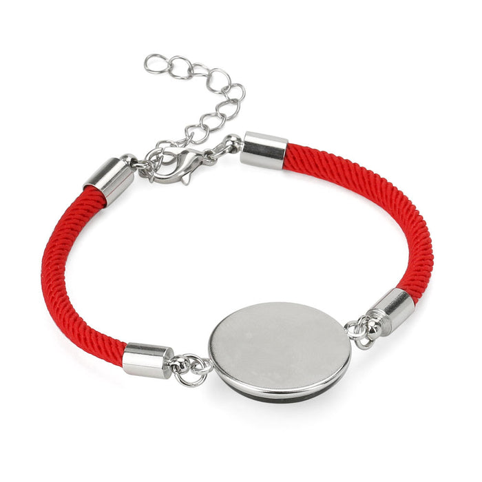 Wholesale Multicolor cord  Kpop Time Gem gemstone bracelet