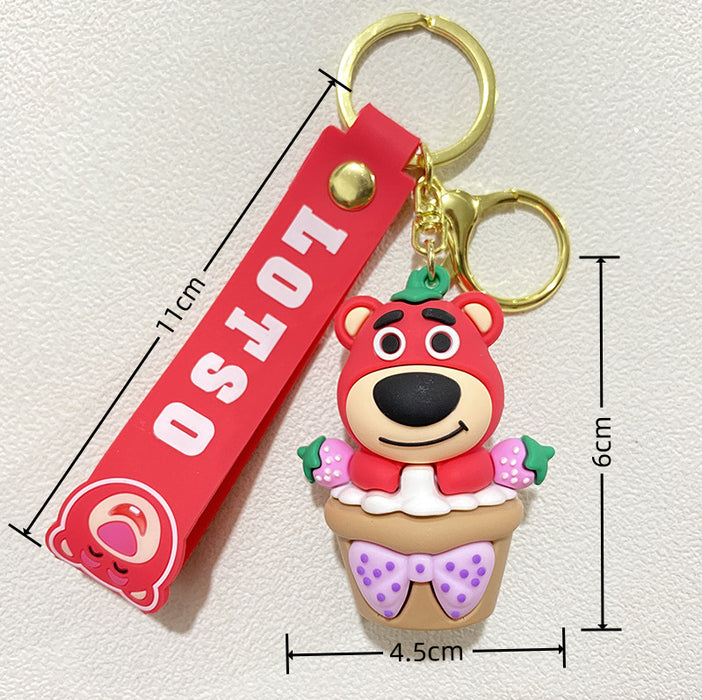 Wholesale PVC Cartoon Doll Keychain JDC-KC-WuYi179