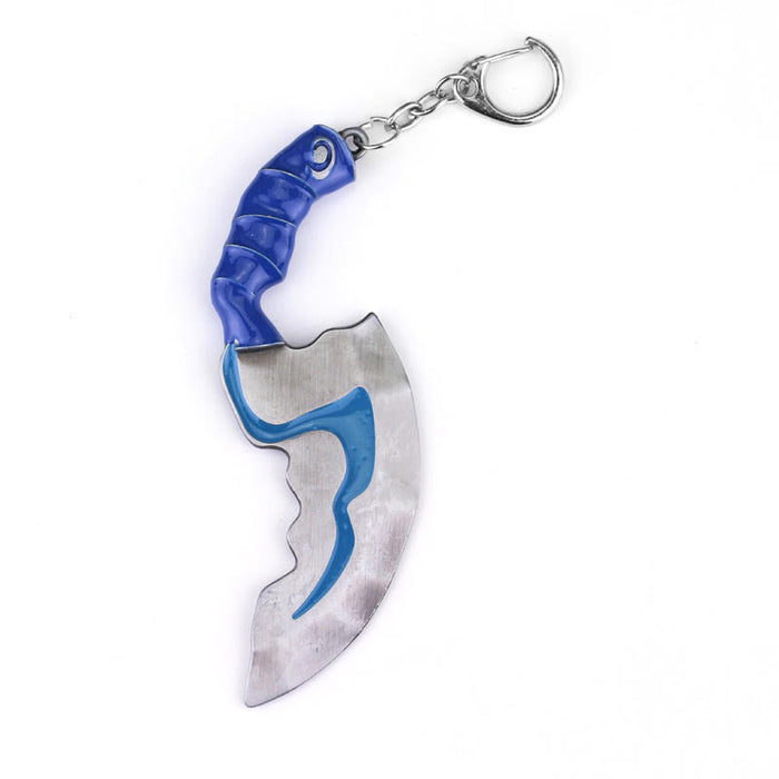 Wholesale DOTA2 Game Peripheral Weapon Model Pendant Dota Logo Keychain Return To The City Scroll Pendant Necklace JDC-KC-HeY019