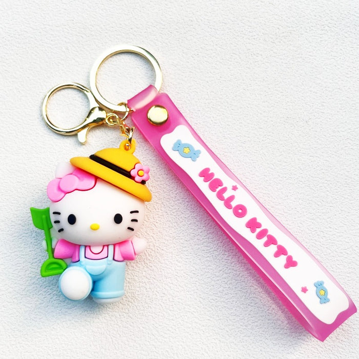 Wholesale PVC Cartoon Doll Keychain JDC-KC-WuYi193