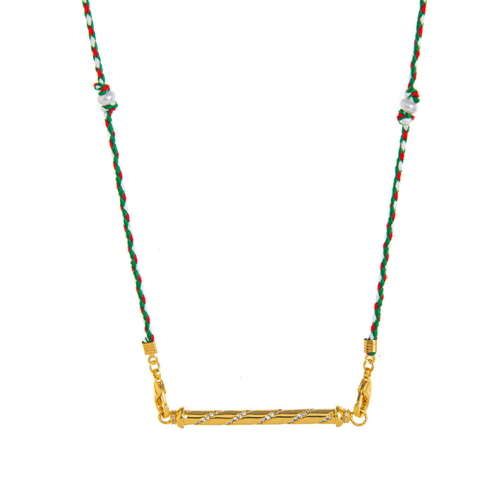 Wholesale Valentine' s Day Colorful Tarot Card Necklace