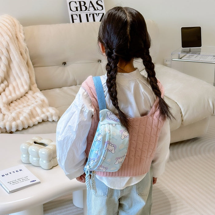 Wholesale children's chest bag  messenger bag boys and girls  travel waist bag kindergarten baby shoulder bag