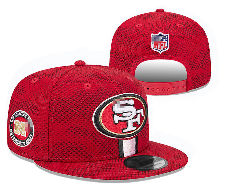 Wholesale Outdoor Sun Protection Sun Hat  Embroidered Flat Hat Football Team Hat