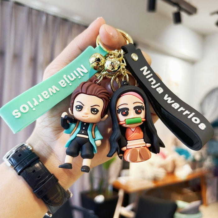 Wholesale PVC Cartoon Keychains (F) JDC-KC-Chucheng014