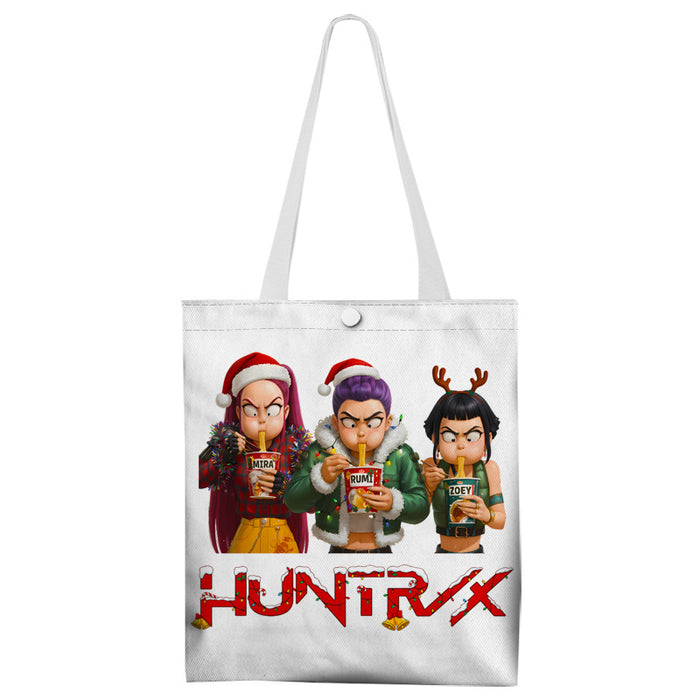 Wholesale KPOP Christmas Cartoon Merchandise Canvas Shoulder Bag
