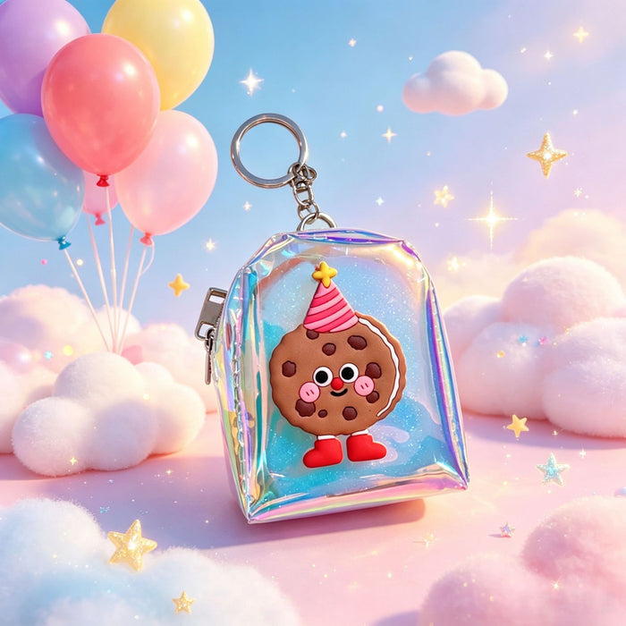 Wholesale Cartoon Fruit PVC Coin Purse Fashion Backpack Wallet